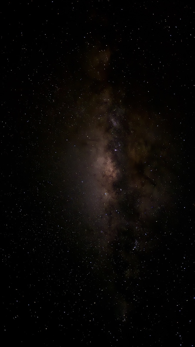 Melkweg boven het Australische outback, sterrenhemel